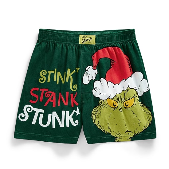 Mens Grinch Boxers Mf26bx254