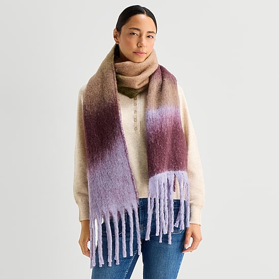 A.N.A Brushed Fashion\N Abstract Oblong Scarf