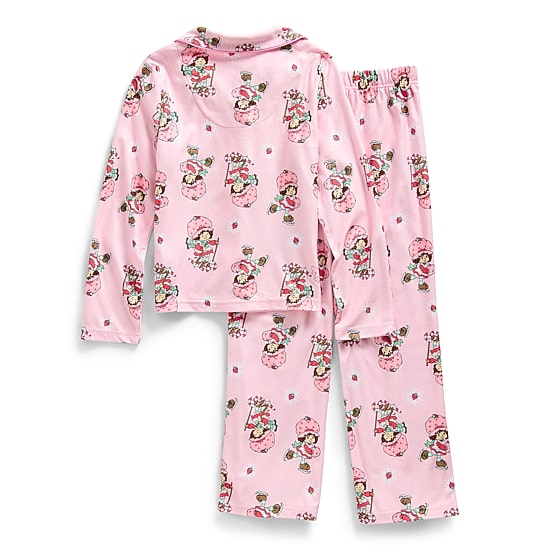 Girls Strawberry Shortcake Long Sleeve 2-pc. Pajama Set