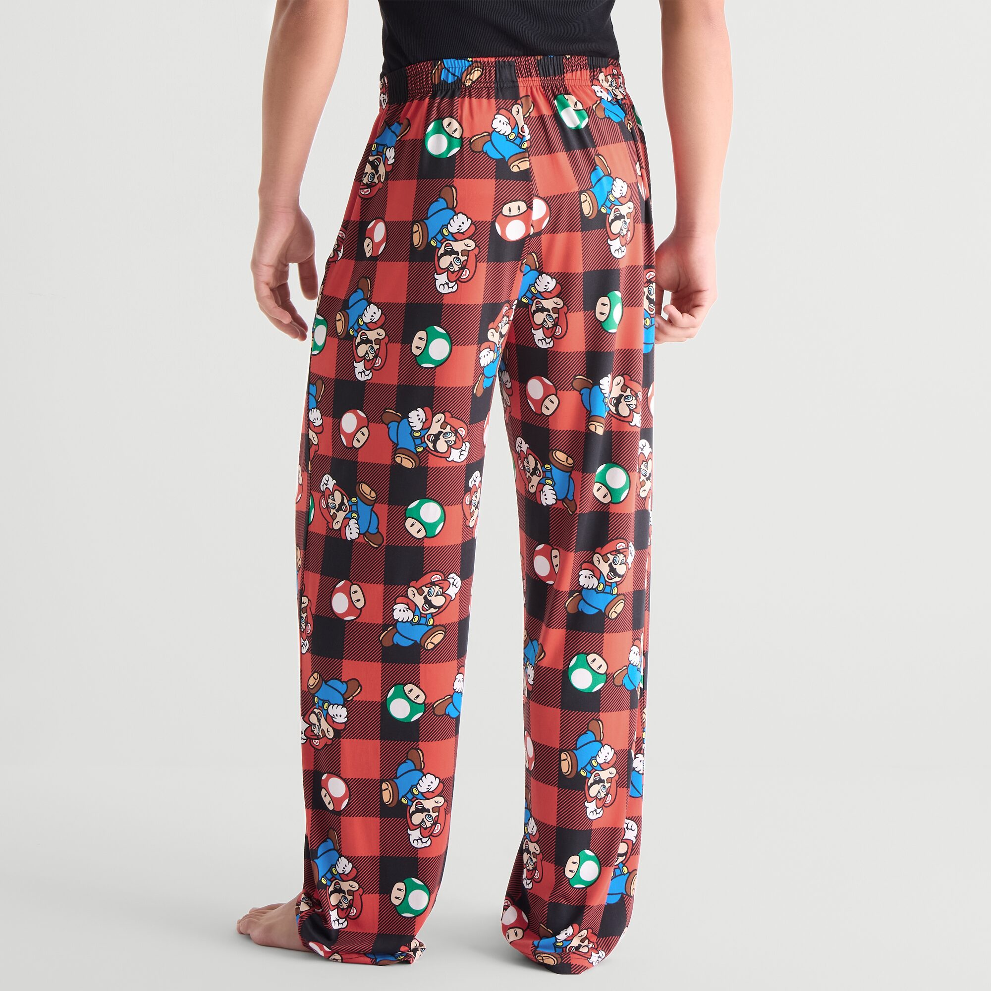 Disney Mjc Mens Super Mario Pajama Pants
