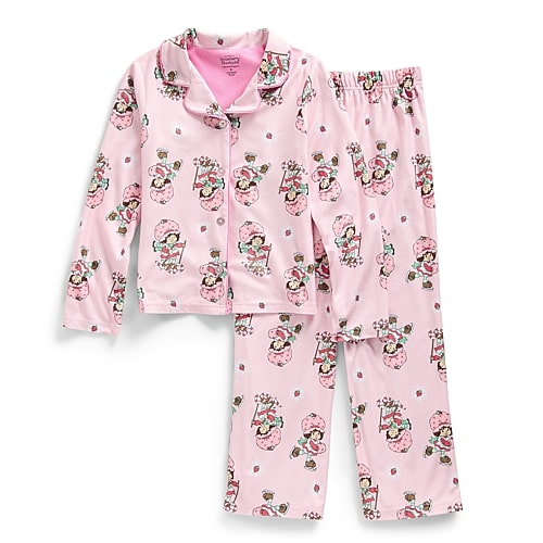 Licensed Properties Kids' Girls Strawberry Shortcake Long Sleeve 2-pc. Pajama Set In Pink