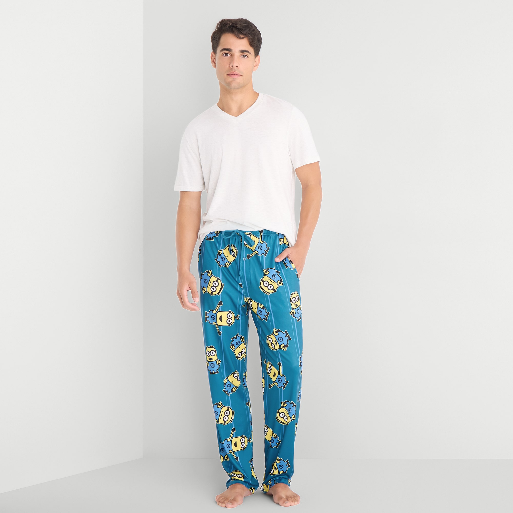 Mens Minions Pajama Pants