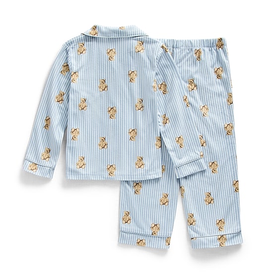 Jaclyn Toddler Boys Long Sleeve 2-pc. Pajama Set