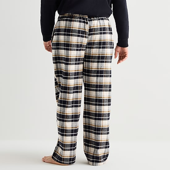St. John's Bay Mens Big and Tall Flannel Pajama Pants