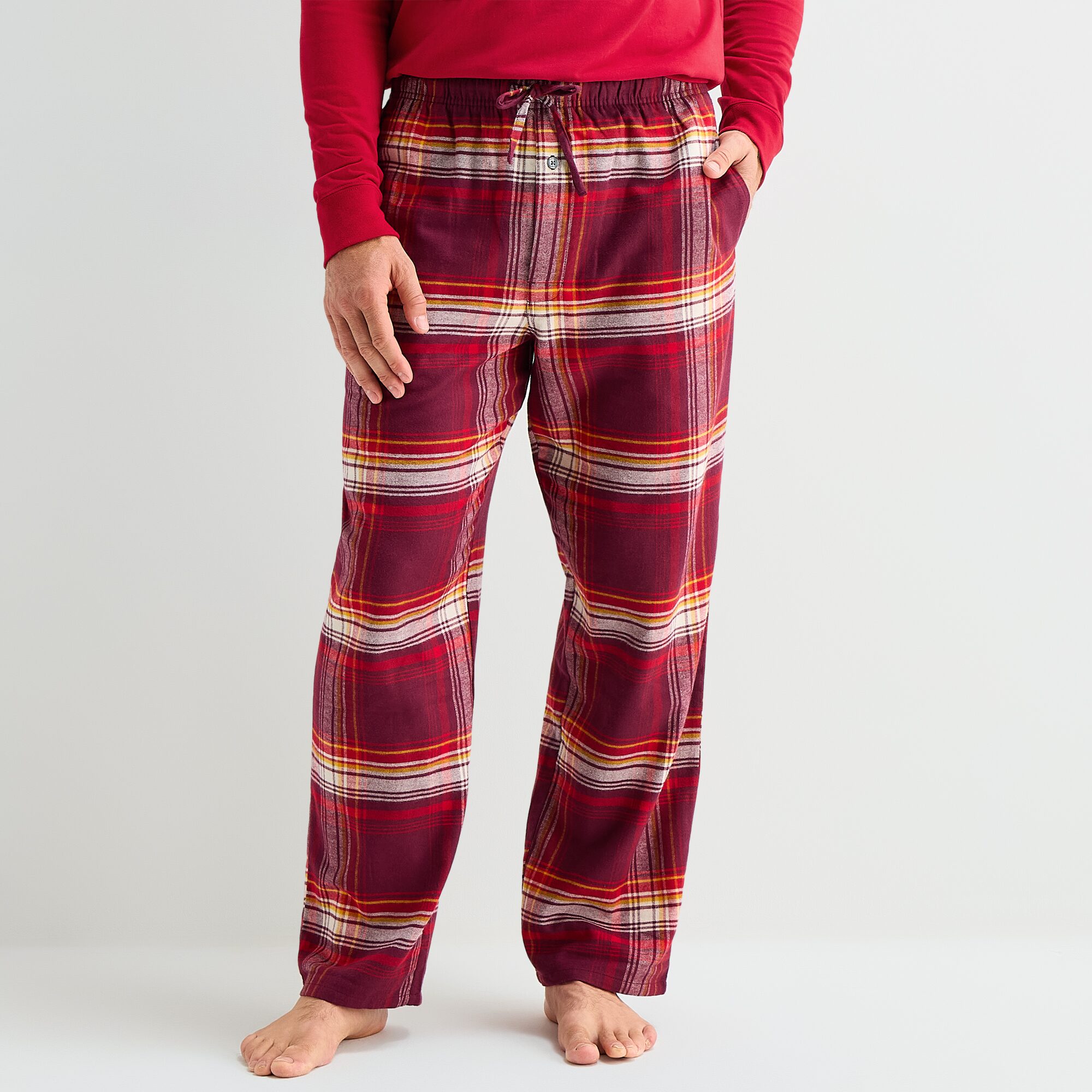 St. John's Bay Mens Flannel Pajama Pants