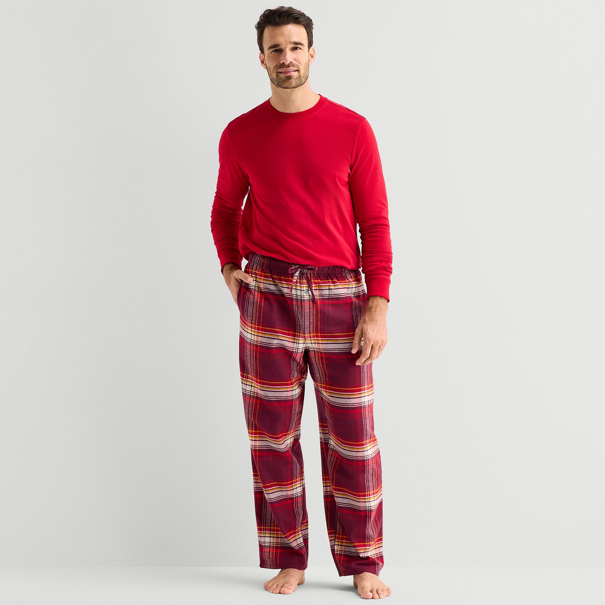 St. John's Bay Mens Flannel Pajama Pants