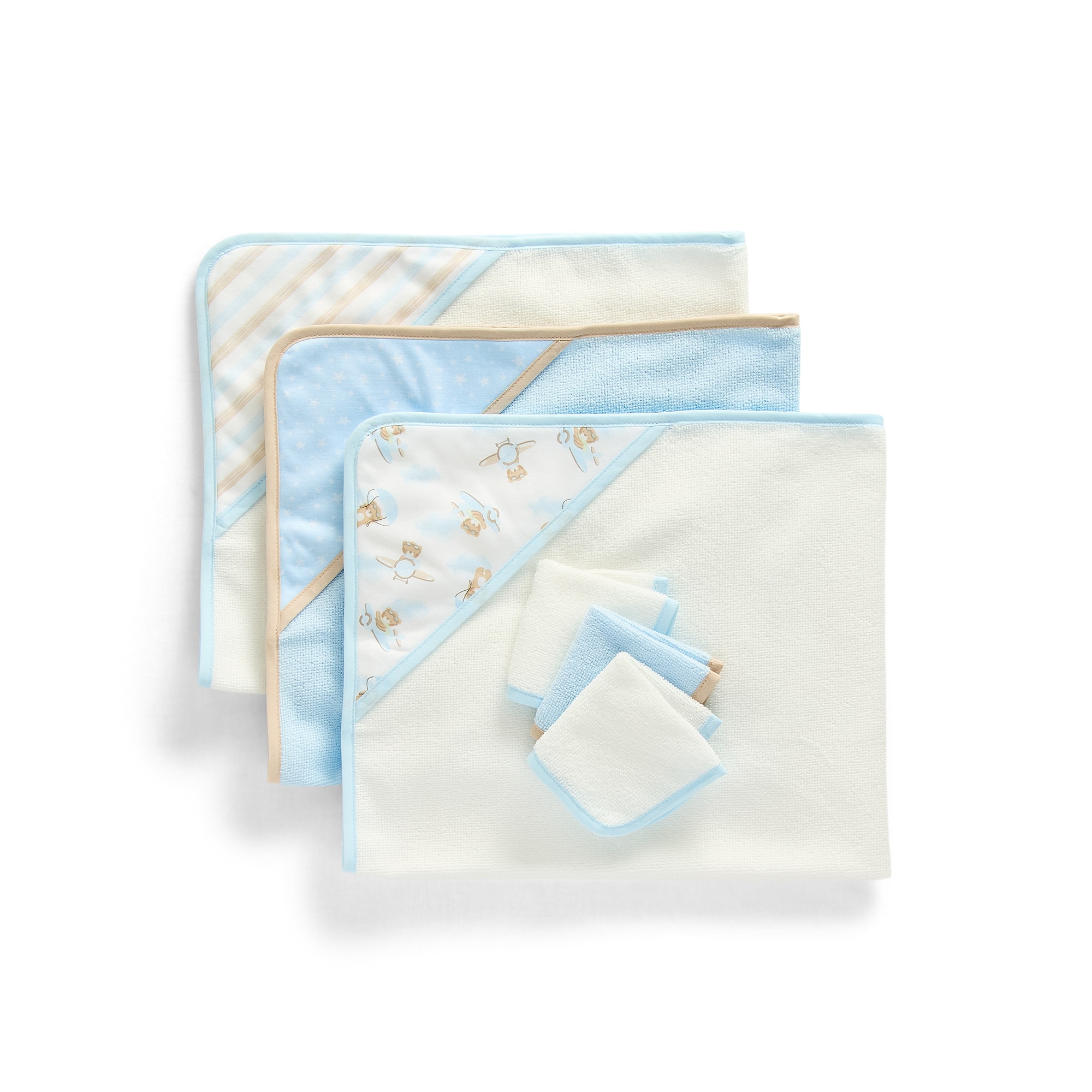 Baby Essentials 6-pc. Bath Towel Set