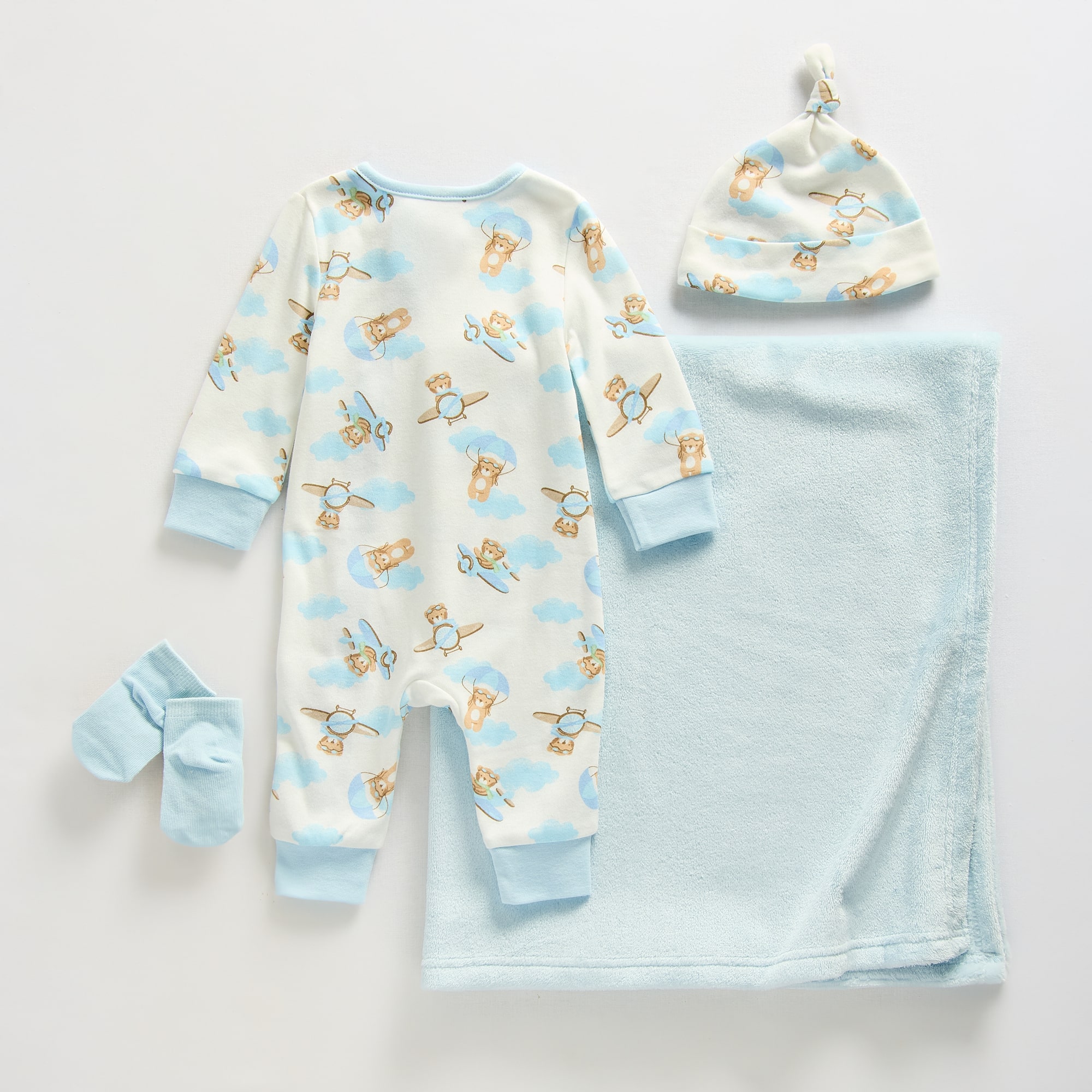Baby Essentials Boys 4-pc. Clothing Set