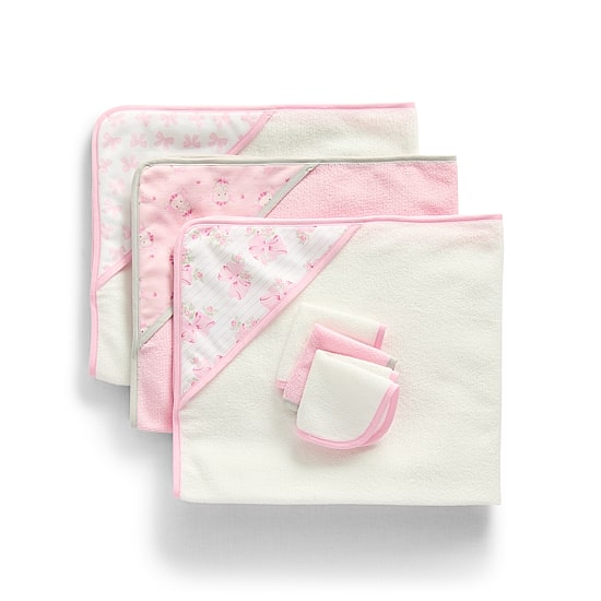 Baby Essentials 6-pc. Bath Towel Set