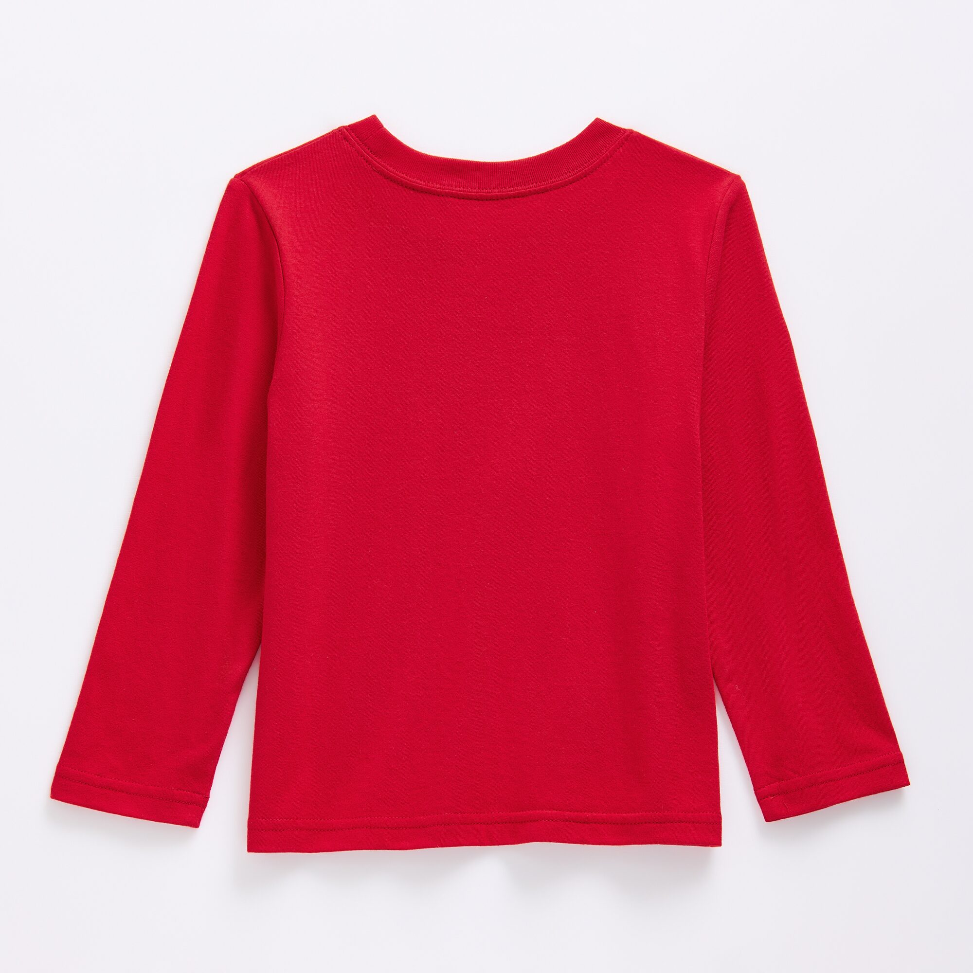 Okie Dokie Toddler & Little Boys Round Neck Long Sleeve Classic Fit Graphic T-Shirt