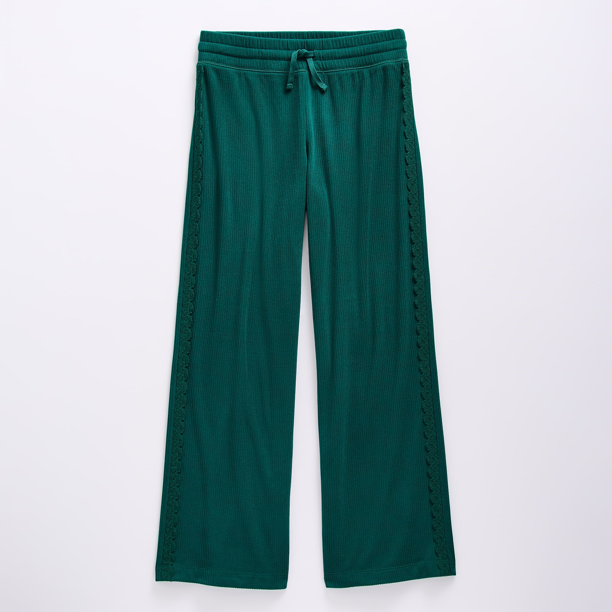 Thereabouts Little & Big Kid Girls Mid Rise Straight Regular Fit Pull-On Pant