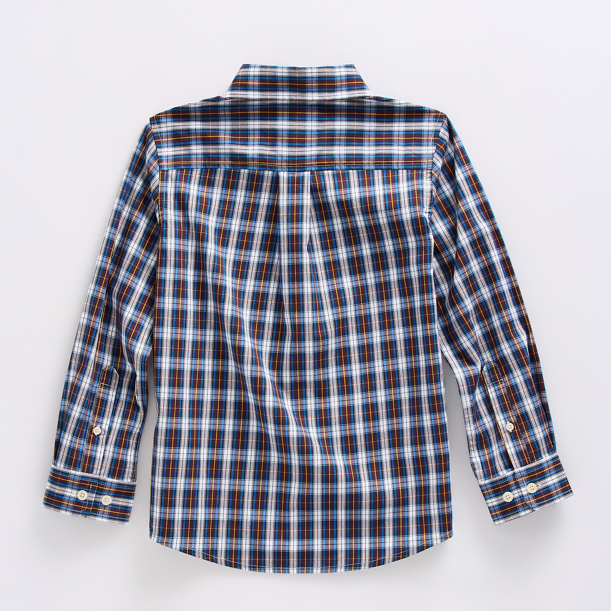 U.S. Polo Assn. Little & Big Kid Boys Long Sleeve Regular Fit Embroidered Button-Down Shirt