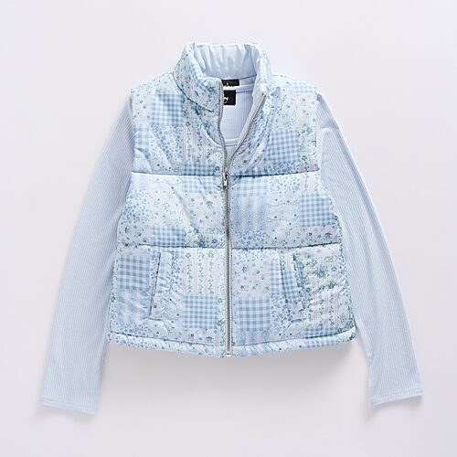 by&by girl Big Kid Girls 2-pc. High Neck Long Sleeve Shirt Set, X-large, Blue