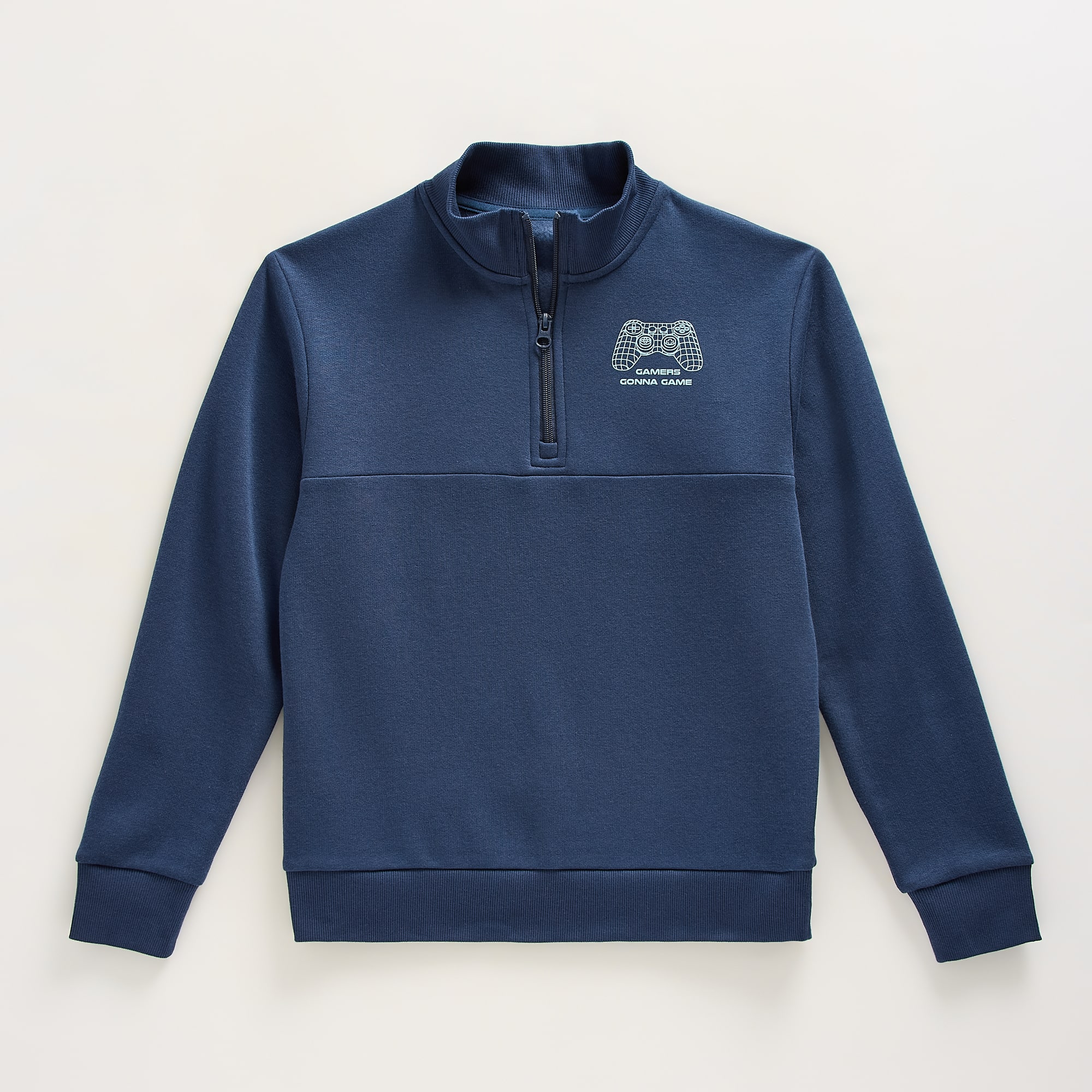 Xersion Little & Big Kid Boys Mock Neck Long Sleeve Fleece Active Quarter-Zip Pullover