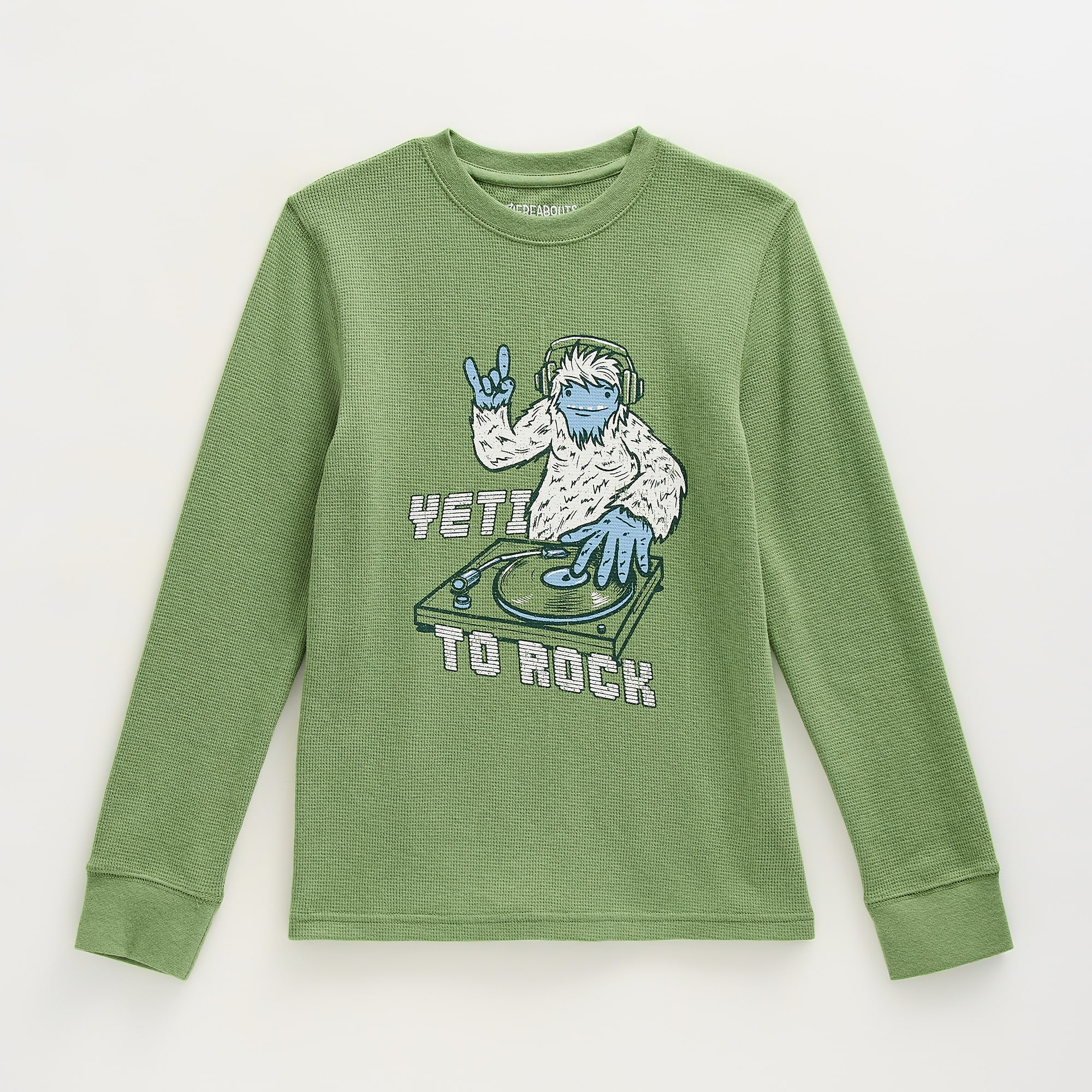 Thereabouts Little & Big Kid Boys Crew Neck Long Sleeve Regular Fit Thermal Top