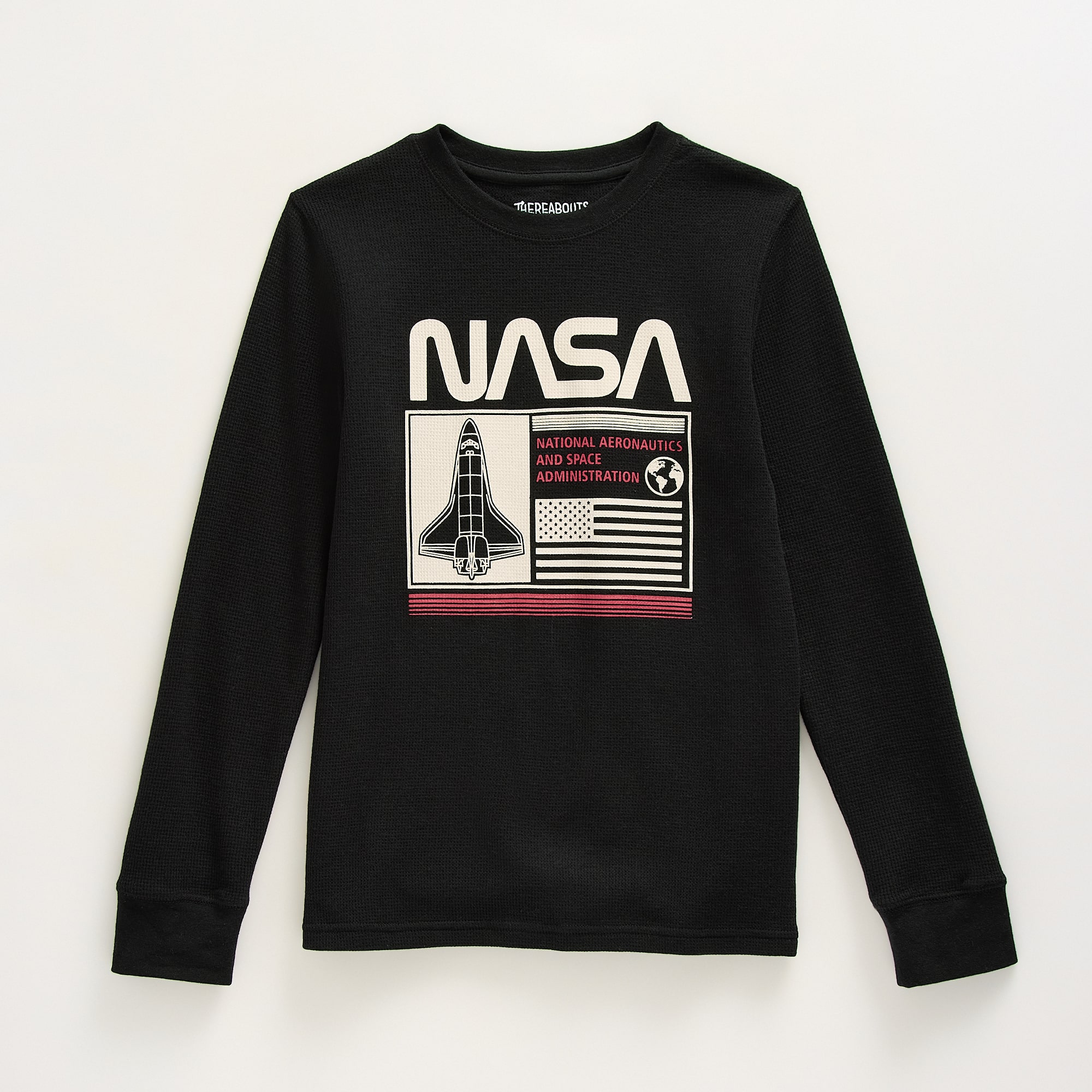 Thereabouts Little & Big Kid Boys Crew Neck Long Sleeve Regular Fit Thermal Top