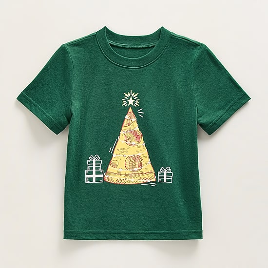 Okie Dokie Toddler & Little Boys Round Neck Short Sleeve Classic Fit Graphic T-Shirt