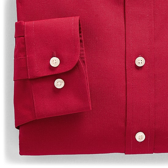 Stafford Oxford Mens Regular Fit Stretch Fabric Wrinkle Free Long Sleeve Dress Shirt