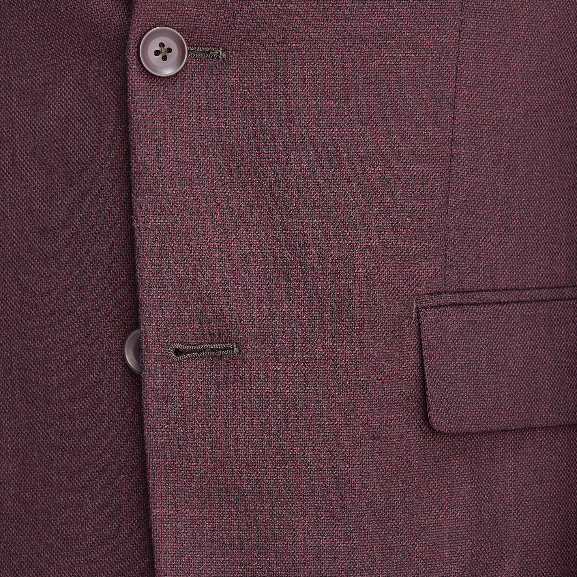 Van Heusen Textured Solid Mens Modern Fit Sport Coat