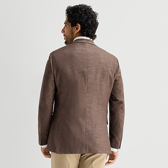Van Heusen Textured Mens Modern Fit Sport Coat