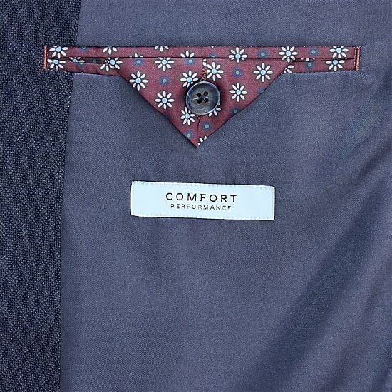 Van Heusen Textured Solid Mens Modern Fit Sport Coat