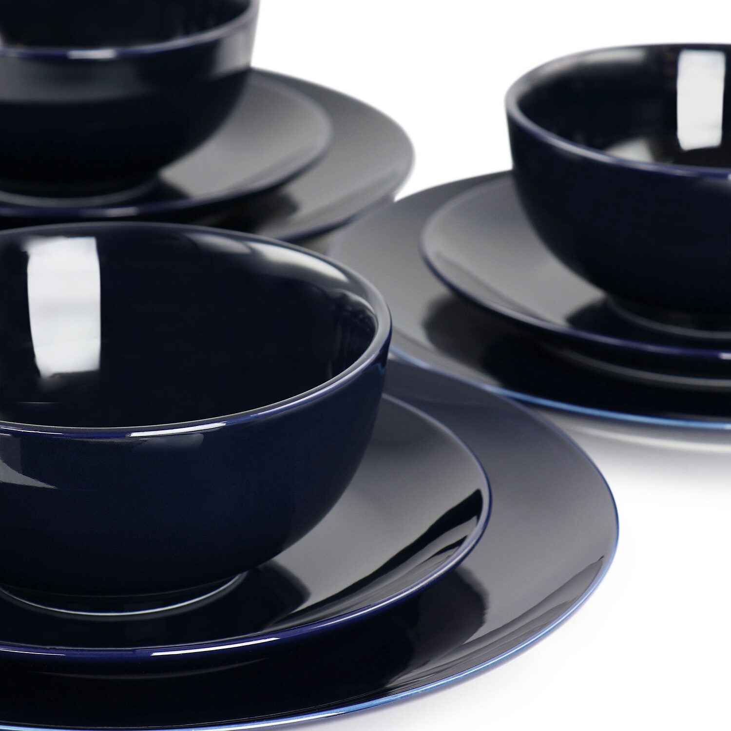Elama Luna 18-pc. Porcelain Dinnerware Set