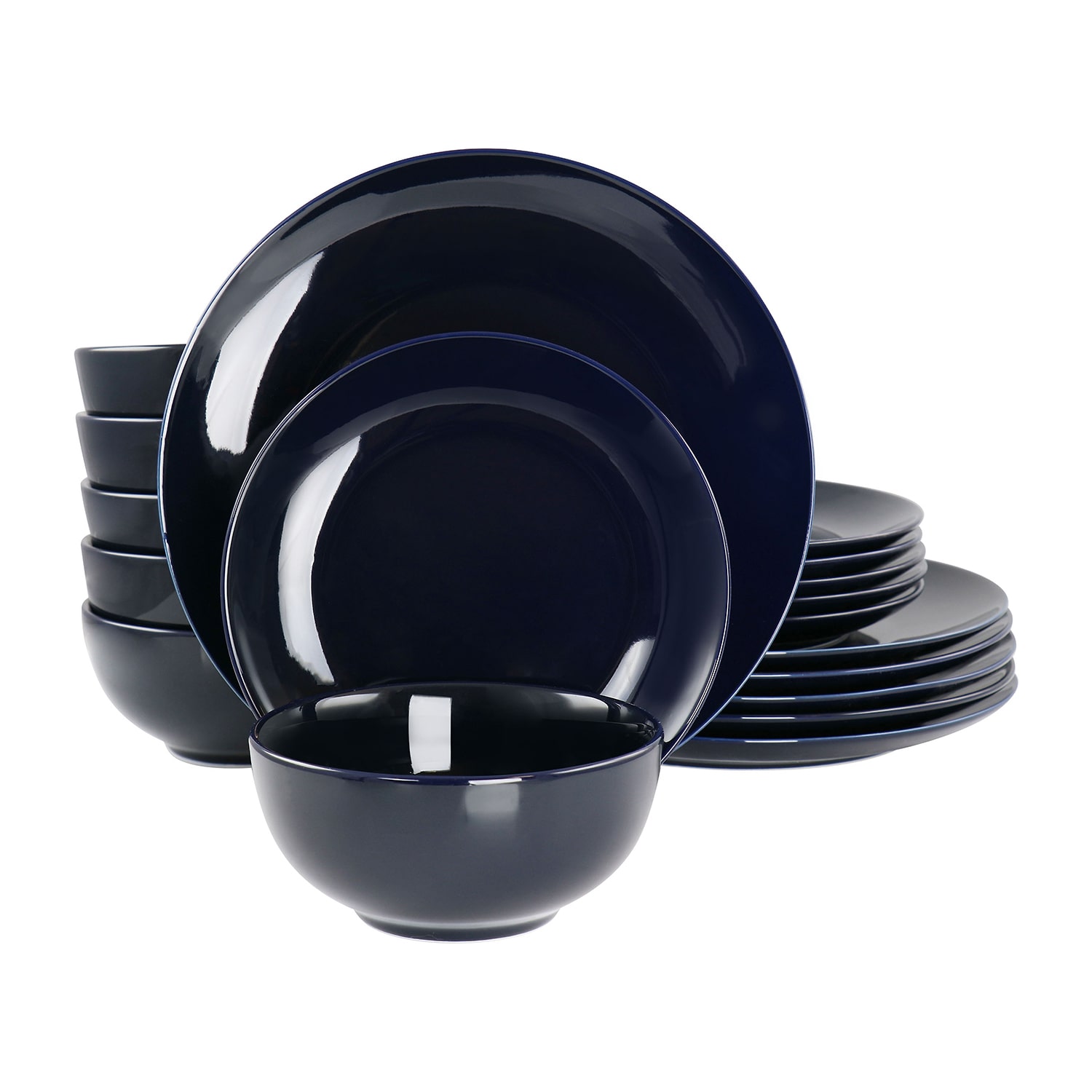 Elama Luna 18-pc. Porcelain Dinnerware Set