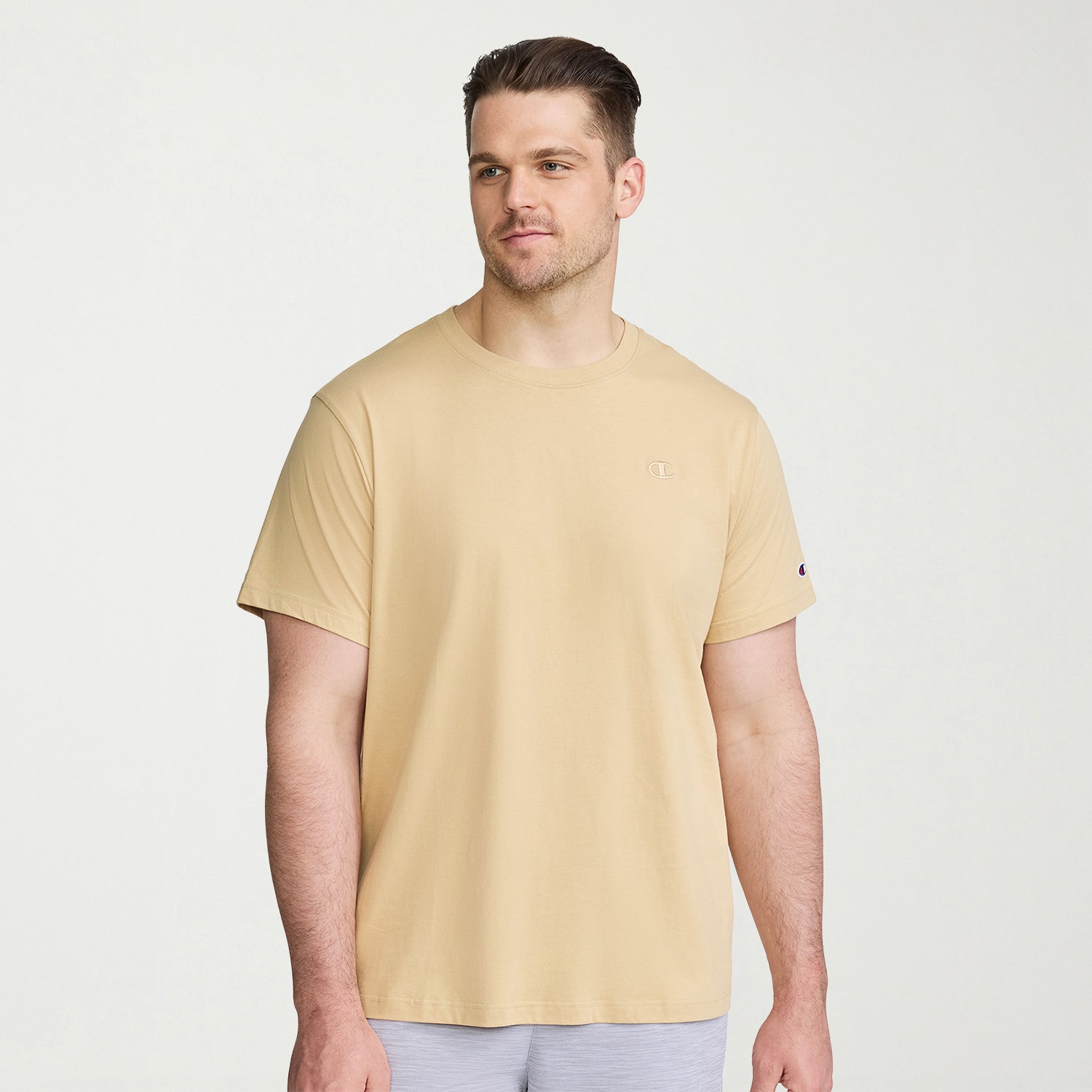 Champion Mens Crew Neck Short Sleeve Active Big and Tall T-Shirt