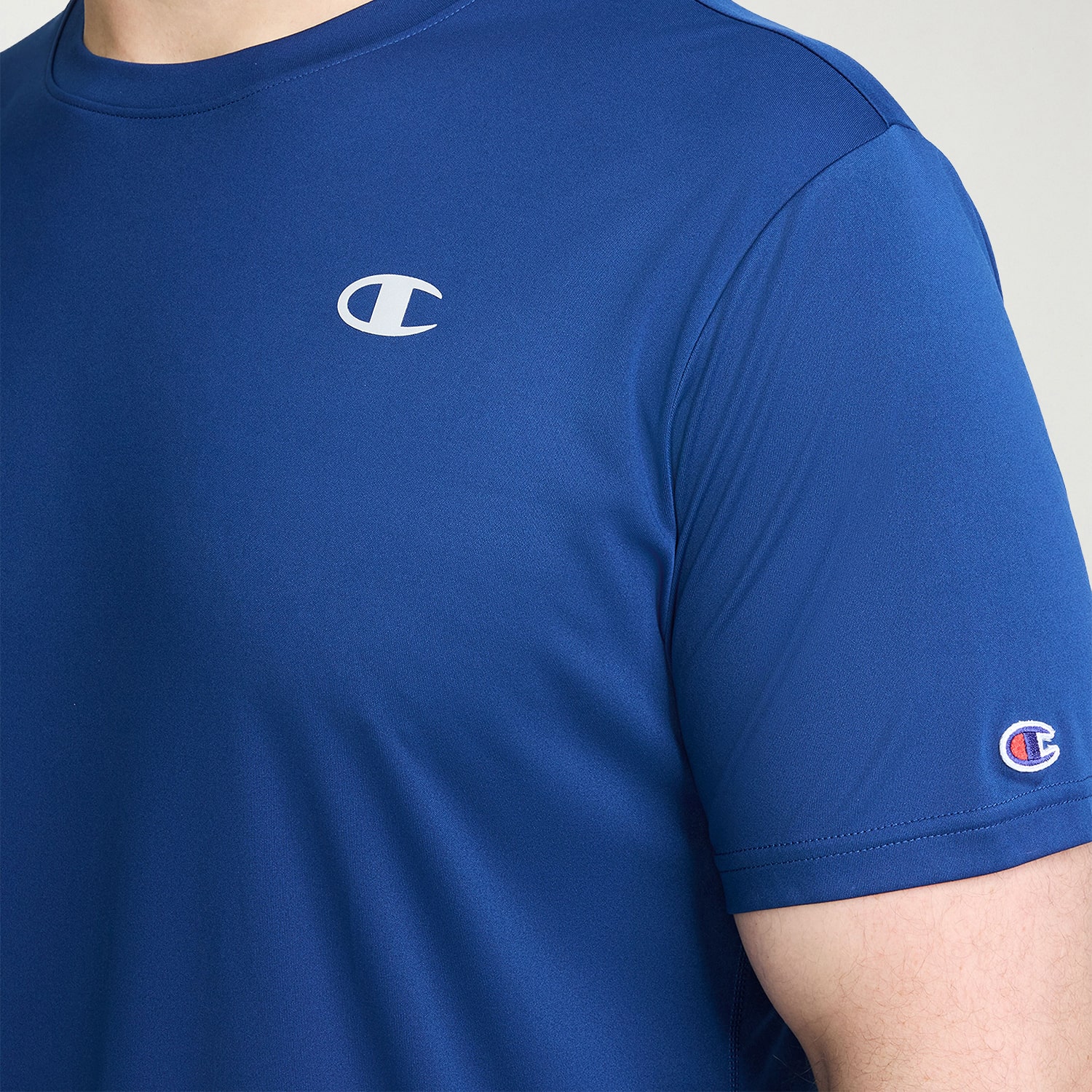 Champion Mens Crew Neck Short Sleeve Active Big and Tall T-Shirt