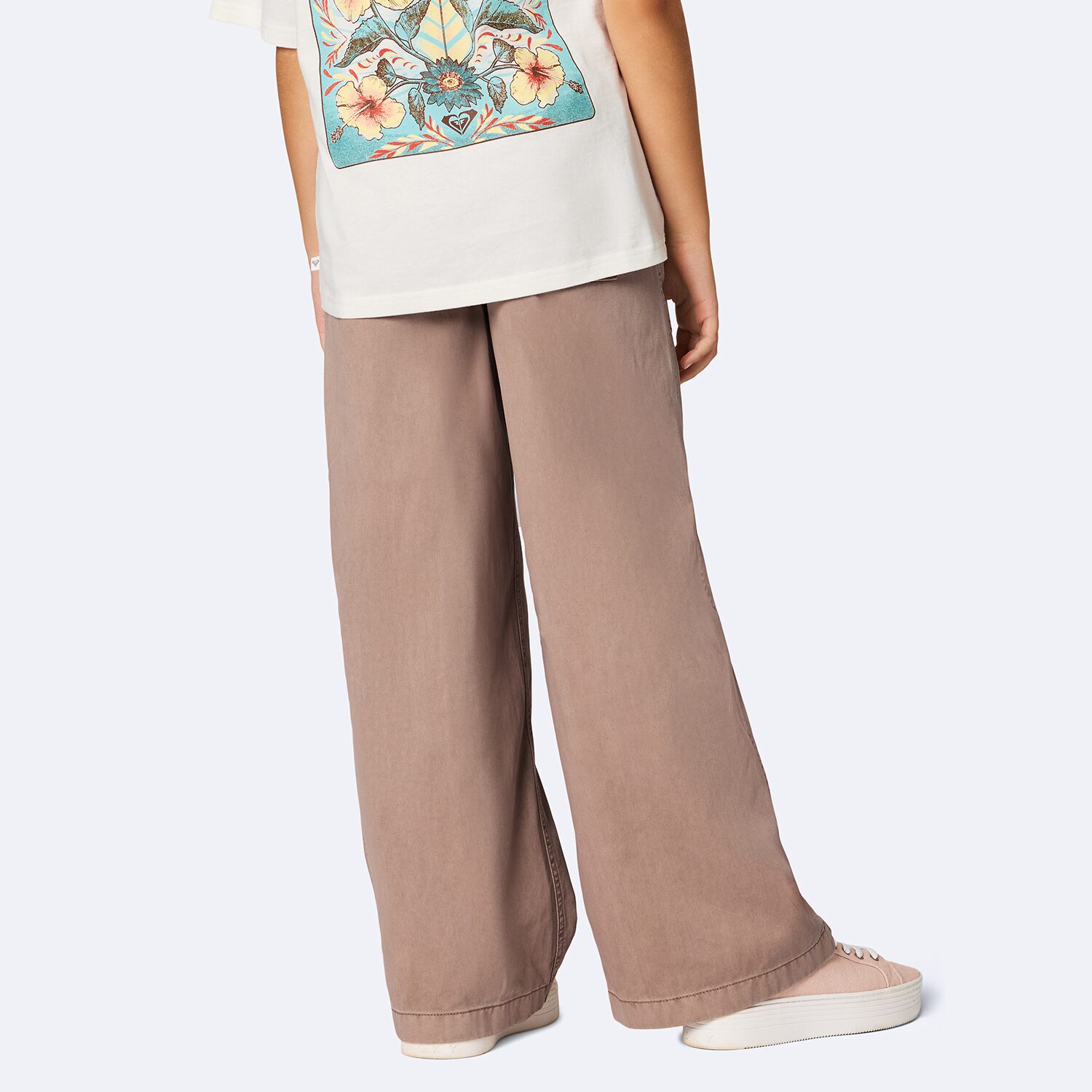 Roxy Big Kid Girls Mid Rise Wide Leg Cargo Pant