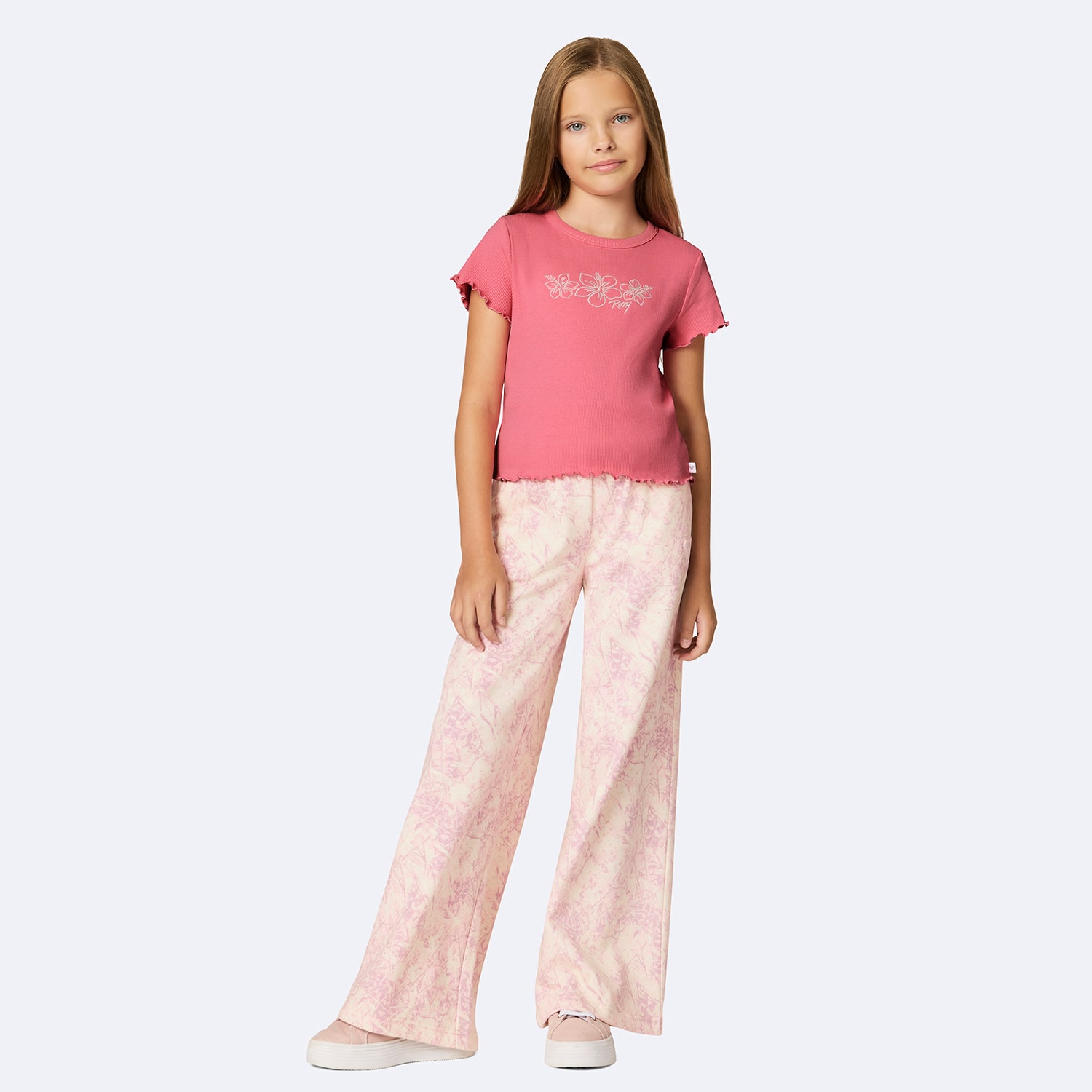 Roxy Big Kid Girls Crew Neck Short Sleeve T-Shirt