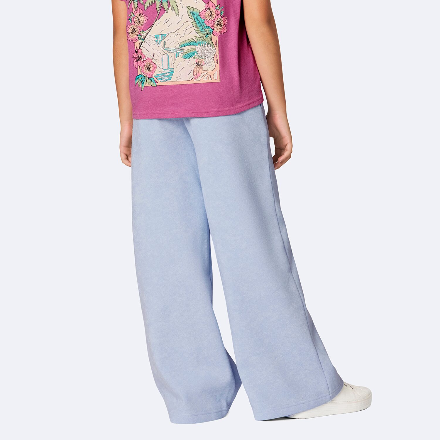 Roxy Big Kid Girls Wide Leg Regular Fit Fleece Pull-On Pant