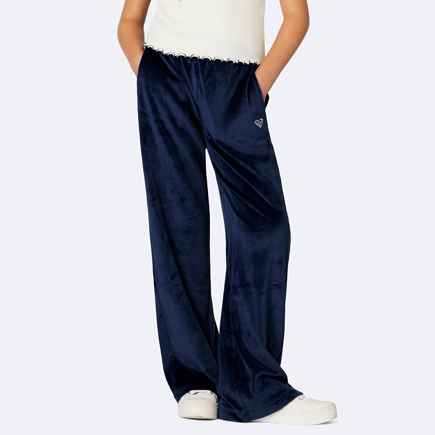 Roxy Big Kid Girls Straight Regular Fit Kids Pull-On Pant