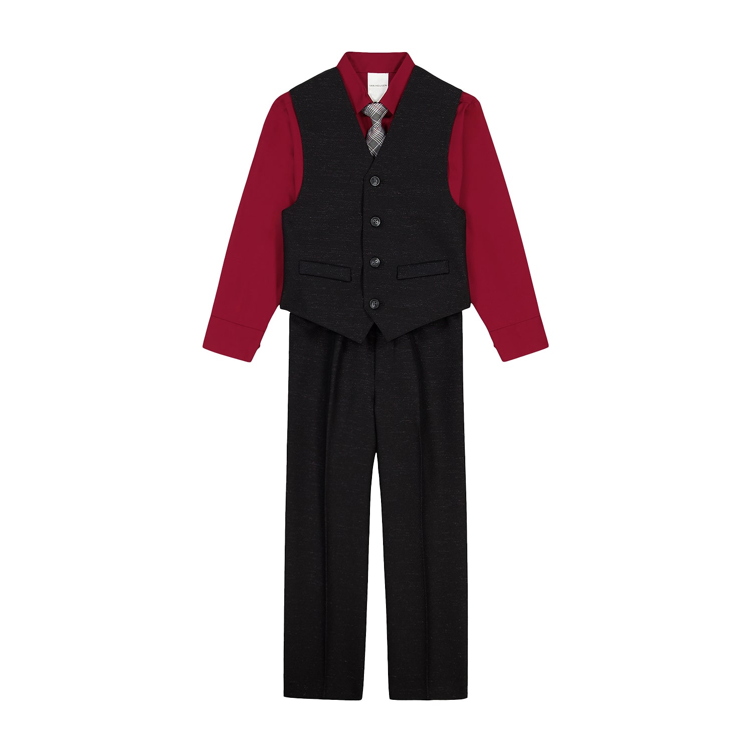 Van Heusen Little & Big Kid Boys 4-pc. Suit Set