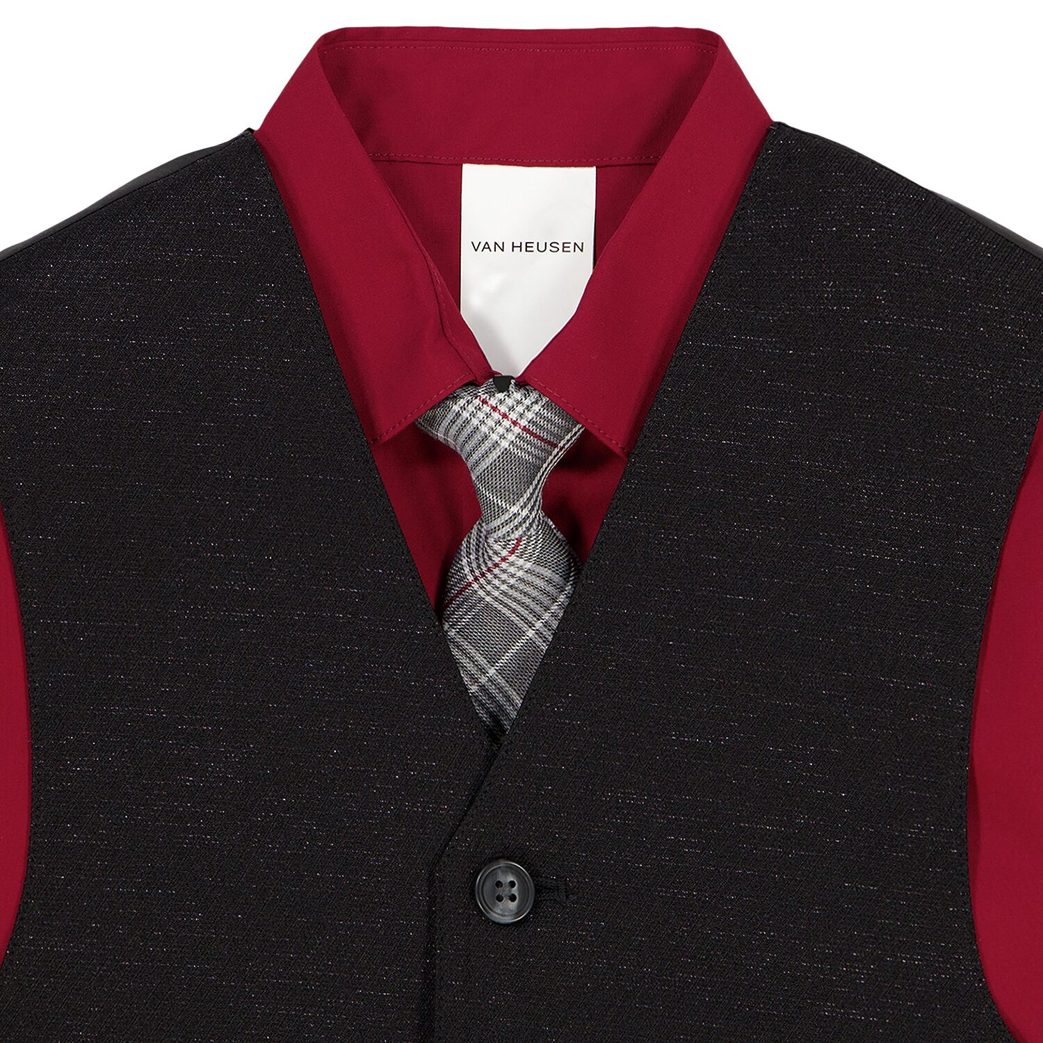 Van Heusen Little & Big Kid Boys 4-pc. Suit Set
