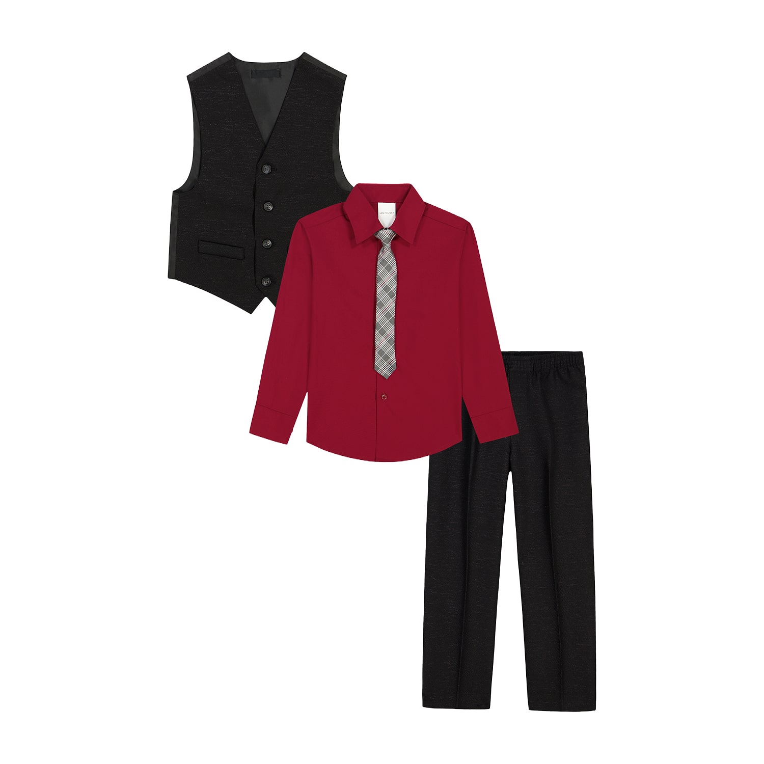 Van Heusen Little & Big Kid Boys 4-pc. Suit Set