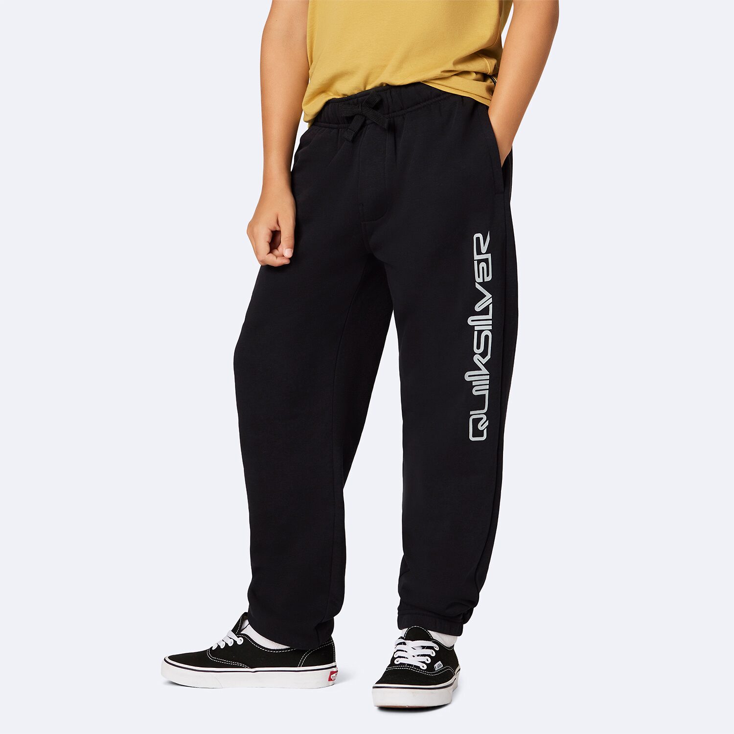 Quiksilver Big Kid Boys Cuffed Regular Fit Fleece Jogger Pant
