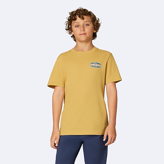 Quiksilver Big Kid Boys Crew Neck Short Sleeve Regular Fit Graphic T-Shirt