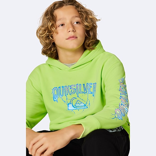 Quiksilver Big Kid Boys Long Sleeve Fleece Hoodie