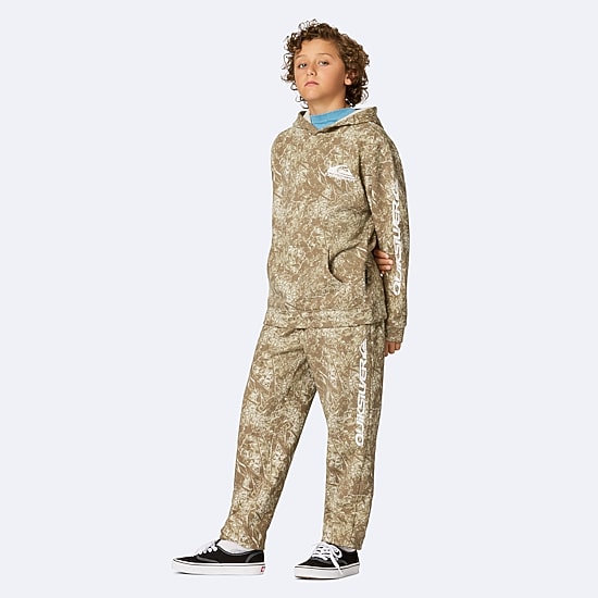 Quiksilver Big Kid Boys Long Sleeve Fleece Hoodie