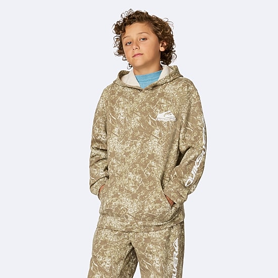 Quiksilver Big Kid Boys Long Sleeve Fleece Hoodie