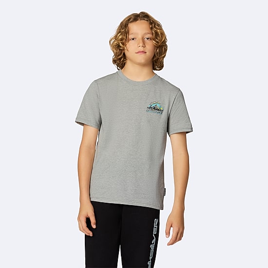 Quiksilver Big Kid Boys Crew Neck Short Sleeve Regular Fit Graphic T-Shirt