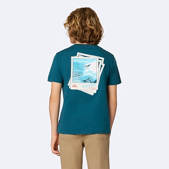 Quiksilver Big Kid Boys Crew Neck Short Sleeve Regular Fit Graphic T-Shirt