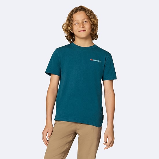 Quiksilver Big Kid Boys Crew Neck Short Sleeve Regular Fit Graphic T-Shirt