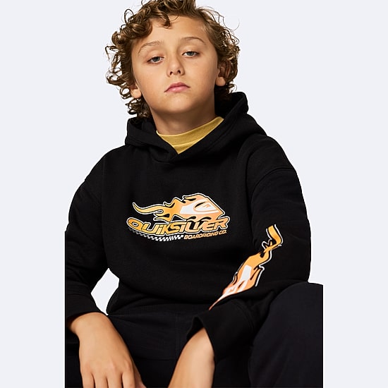 Quiksilver Big Kid Boys Long Sleeve Fleece Hoodie