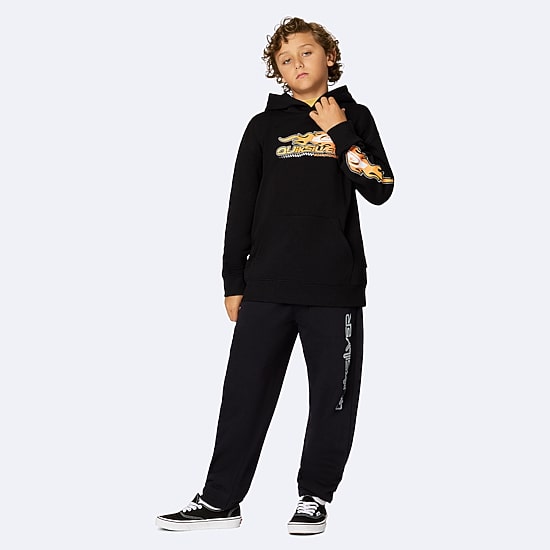 Quiksilver Big Kid Boys Long Sleeve Fleece Hoodie