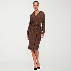 jcpenney brown dress Long Sleeve Dresses - Women Mini dress