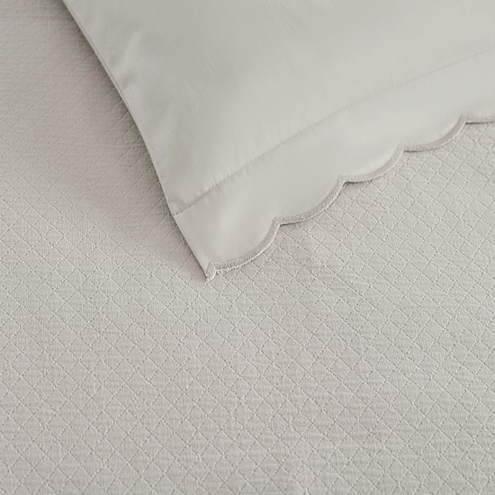 Martha Stewart Signature Scallop 3-pc. Duvet Cover Set