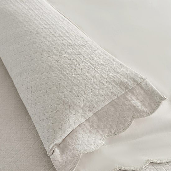 Martha Stewart Signature Scallop 3-pc. Duvet Cover Set