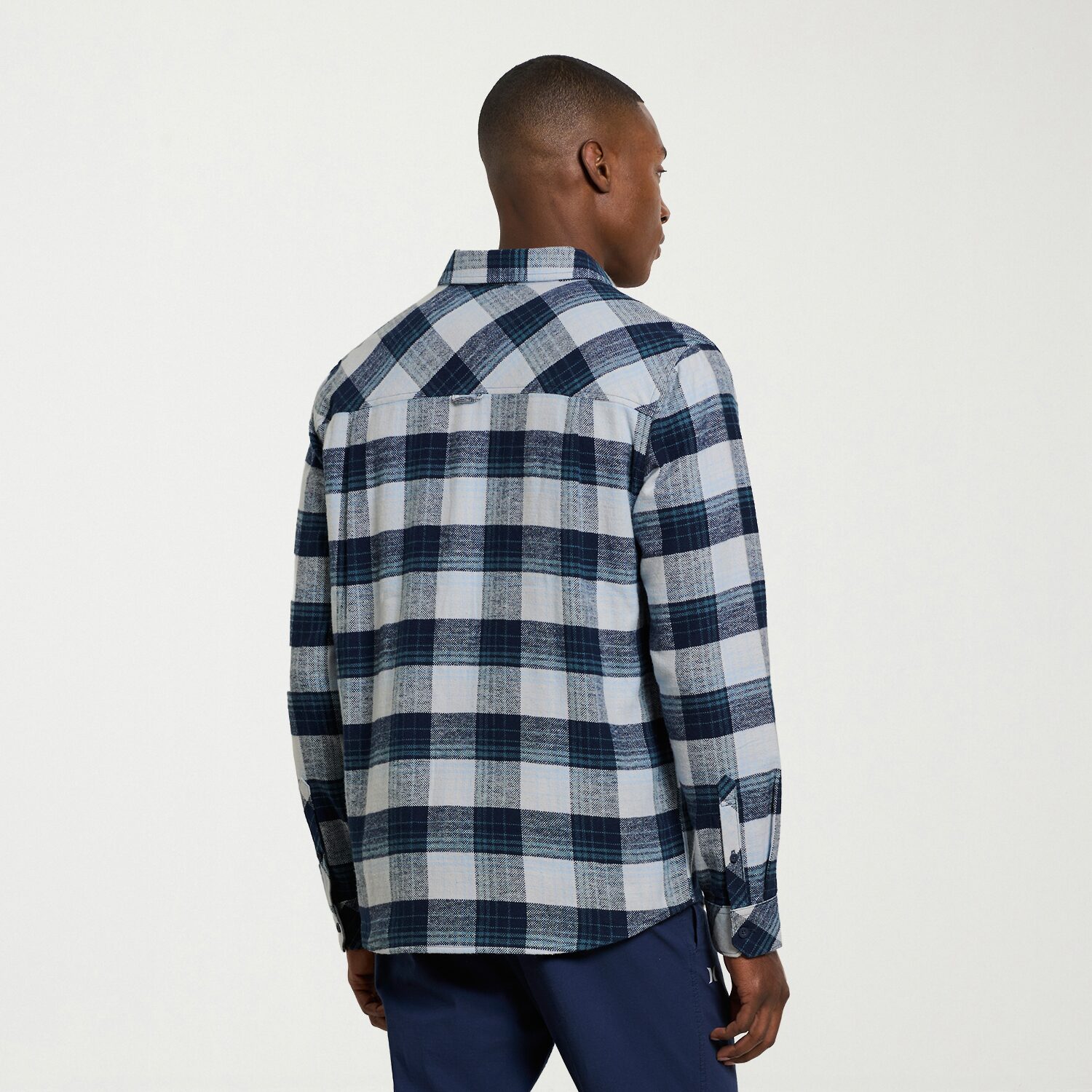 Hurley Mens Long Sleeve Regular Fit Flannel Shirt